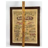 Antique 1873 Odd Fellows IOOF - The Lord