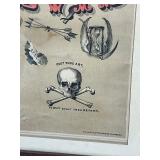 Antique 1873 Odd Fellows IOOF - The Lord