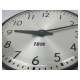 Two Vintage Industrial/School Wall Clocks - IBM & Simplex - Both Work