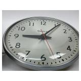 Two Vintage Industrial/School Wall Clocks - IBM & Simplex - Both Work