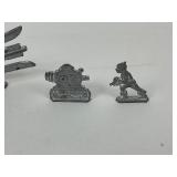 Buck Rogers Lead Figures + Imperial Lead Ingot