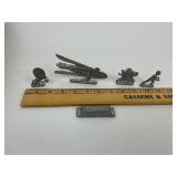 Buck Rogers Lead Figures + Imperial Lead Ingot