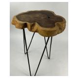 Wood Side Table