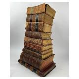 Stack of 10 Antique Books