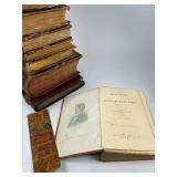 Stack of 10 Antique Books