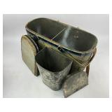 Vintage Hawkeye Refrigerator Picnic Basket