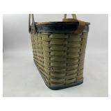 Vintage Hawkeye Refrigerator Picnic Basket