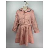 Vintage Clothing Girls Dress and Jacket Set with Hat