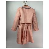 Vintage Clothing Girls Dress and Jacket Set with Hat