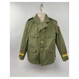 Vintage Clothing Kids Military Style Jacket and Hat
