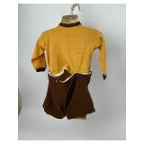 Vintage Clothing Boys Toddler Romper Three Outfits