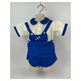 Vintage Clothing Boys Toddler Romper Three Outfits