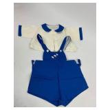 Vintage Clothing Boys Toddler Romper Three Outfits