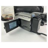 Panasonic Camcorder with Bag and Unused Film