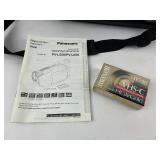 Panasonic Camcorder with Bag and Unused Film