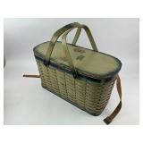 Vintage Hawkeye Refrigerator Picnic Basket