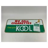 Vintage Kool Cigarettes Sign