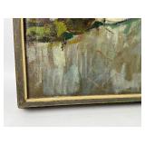 Oil on Canvas Landscape Painting - Artist Unknown