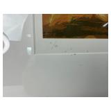 Odalisk in Geel - Artist Christine Comyn Signed Serigraph Print 44/60