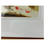 Odalisk in Geel - Artist Christine Comyn Signed Serigraph Print 44/60