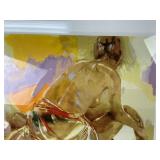 Odalisk in Geel - Artist Christine Comyn Signed Serigraph Print 44/60