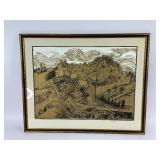 Jerusalem - Limited Edition Serigraph Print by Artist Eliezer Weishoff