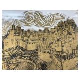 Jerusalem - Limited Edition Serigraph Print by Artist Eliezer Weishoff