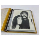 Sonny & Cher Super Fan Photo Album Collection - Signed Photos, Studio 8x10
