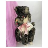 Vintage Clothing Pink Dress with Poodle