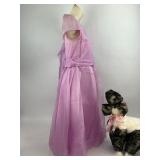 Vintage Clothing Pink Dress with Poodle
