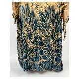 Vintage Clothing Velvet and Silk Sheer Dress Gown