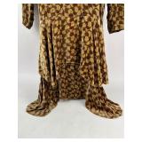 Vintage Clothing Velvet Dress Gown