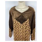 Vintage Clothing Velvet Dress Gown