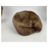 Vintage Fur Hat and Gloves