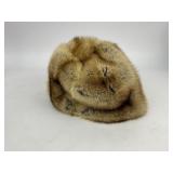 Vintage Fur Hat and Gloves