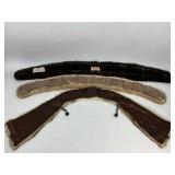 Three Vintage Mink Fur Collars