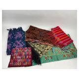 Vintage Fabric Handwoven Textiles Tzute Table Runners