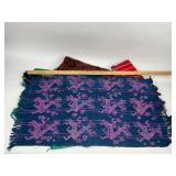 Vintage Fabric Handwoven Textiles Tzute Table Runners