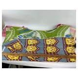 Vintage Fabrics Uzbek Ikat Textile and Table Clothes