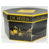 Vintage Dobbs Bowler Hat with Box