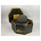 Vintage Dobbs Bowler Hat with Box