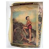 4 Vintage Chinese Advertisement Posters