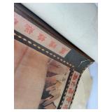 4 Vintage Chinese Advertisement Posters