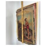 4 Vintage Chinese Advertisement Posters
