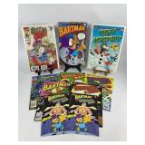 Vintage Simpson Comic Books Bartman, Radioactive Man, Itchy & Scratchy, Plus Rocko