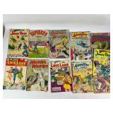 Vintage Comic Book Lot - DC Action Comics, Superman, Batman, Flash, Detective Comics, Wonder Woman, Plus Several More