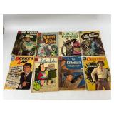 Vintage Dell Comic Book Lot - Walt Disney, Tarzan, Rocky & Friends, Rin Tin Tin, Beetle Bailey, Popeye, Western TV Shows, Plus Several More