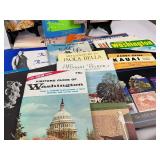 Vintage Travel Books Ephemera- US, Canada, England