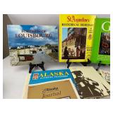 Vintage Travel Books, Early American Life Magazines, Ephemera - Nat Geo, Alaska, Canada, Glacier Bay, Fort of Louisbourg