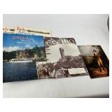 Vintage Travel Books, Early American Life Magazines, Ephemera - Nat Geo, Alaska, Canada, Glacier Bay, Fort of Louisbourg